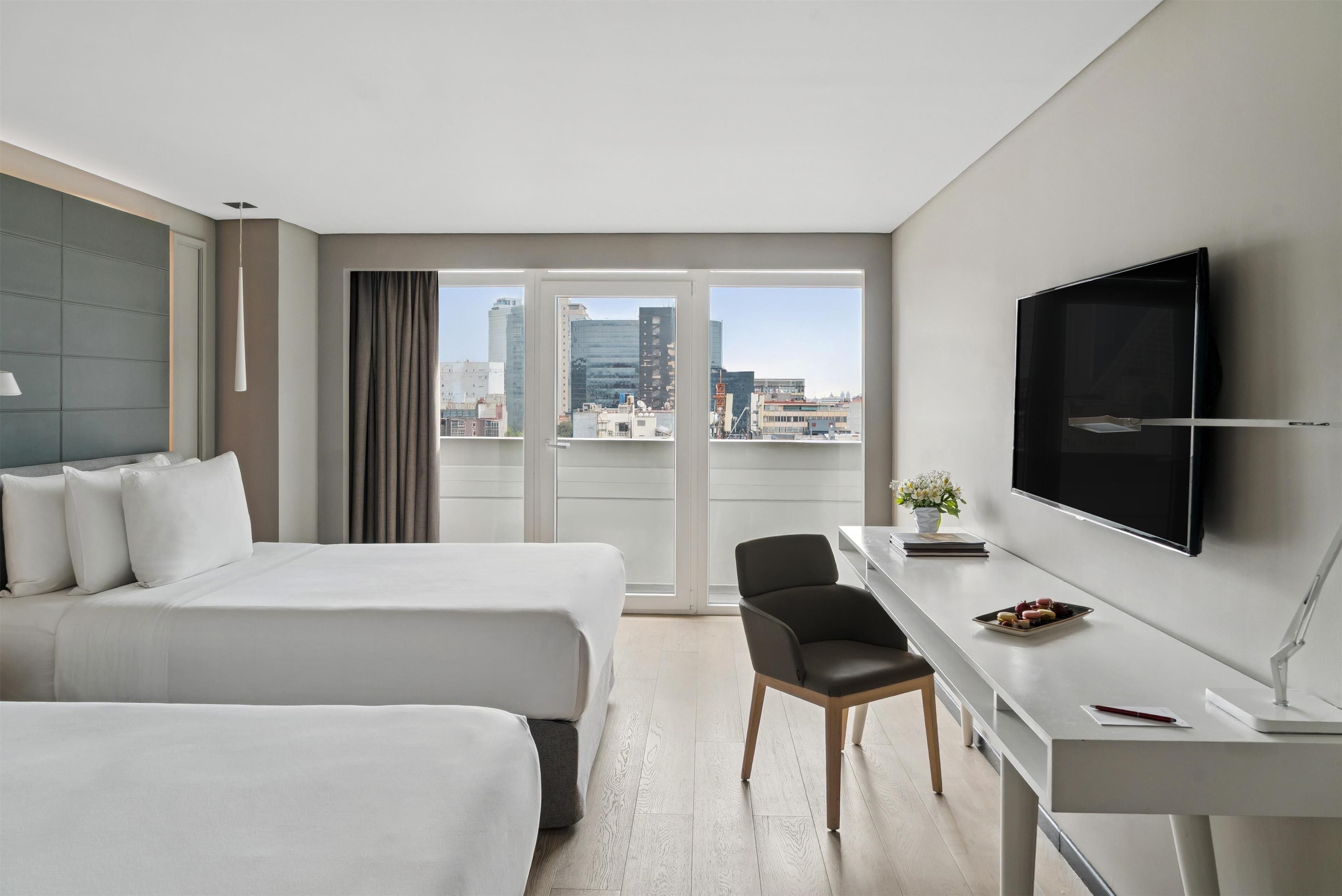 premium room, terrace ((2 double beds)) | 1 bedroom, premium bedding, minibar, in-room safe