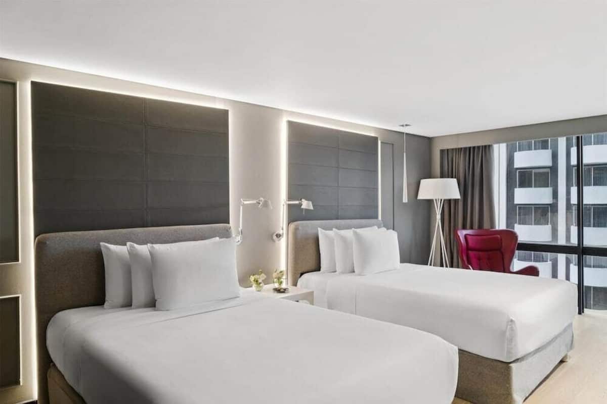 Premium bedding, minibar, in-room safe, desk