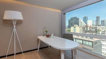 Suite, Terrace | 1 bedroom, premium bedding, minibar, in-room safe