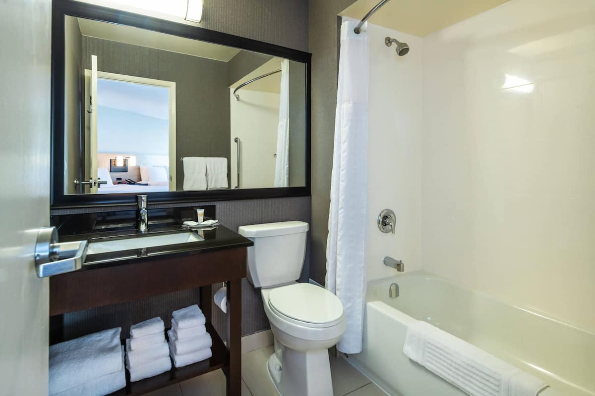 room, 2 queen beds, non smoking | premium bedding, desk, blackout curtains, iron/ironing board