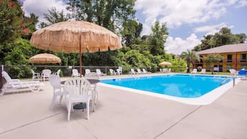 Seasonal outdoor pool