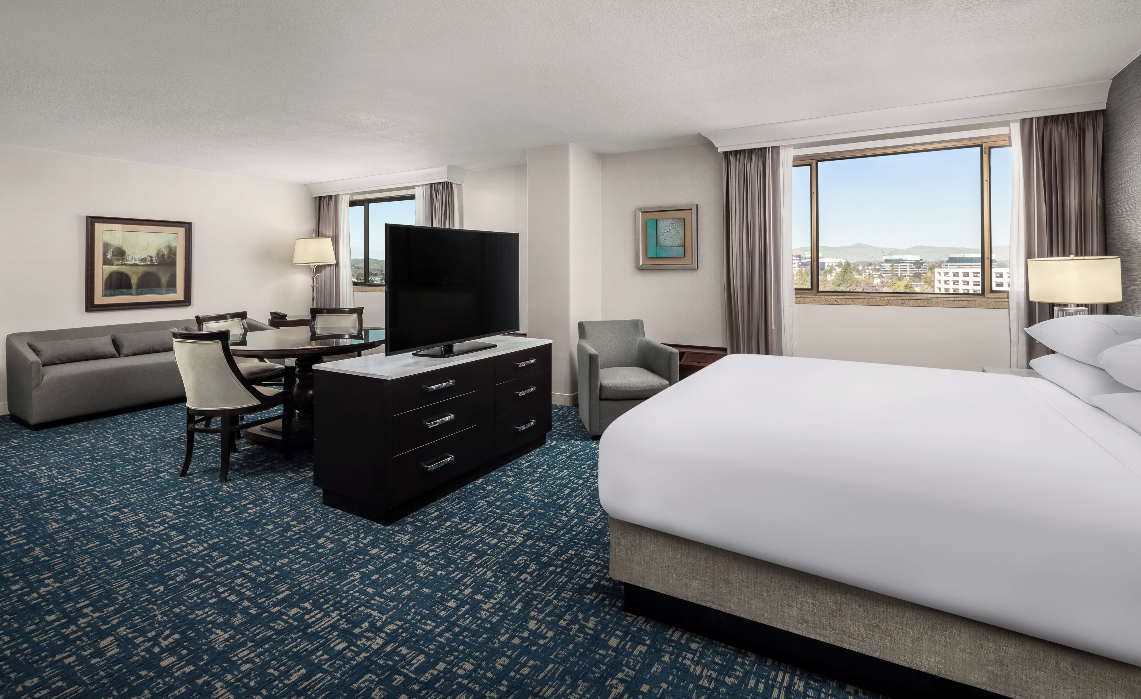 1 King One Bedroom Presidential Suite | Egyptian cotton sheets, premium bedding, down comforters, pillowtop beds