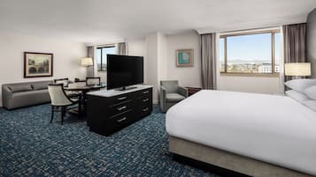 1 King One Bedroom Presidential Suite | Egyptian cotton sheets, premium bedding, down comforters, pillowtop beds