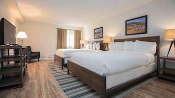 2 bedrooms, premium bedding, pillow-top beds, individually decorated