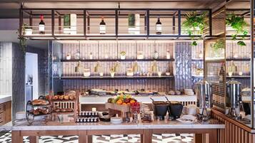 Daily full breakfast (GBP 18.95 per person)