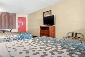 Een strijkplank/strijkijzer, extra bedden, gratis wifi, beddengoed