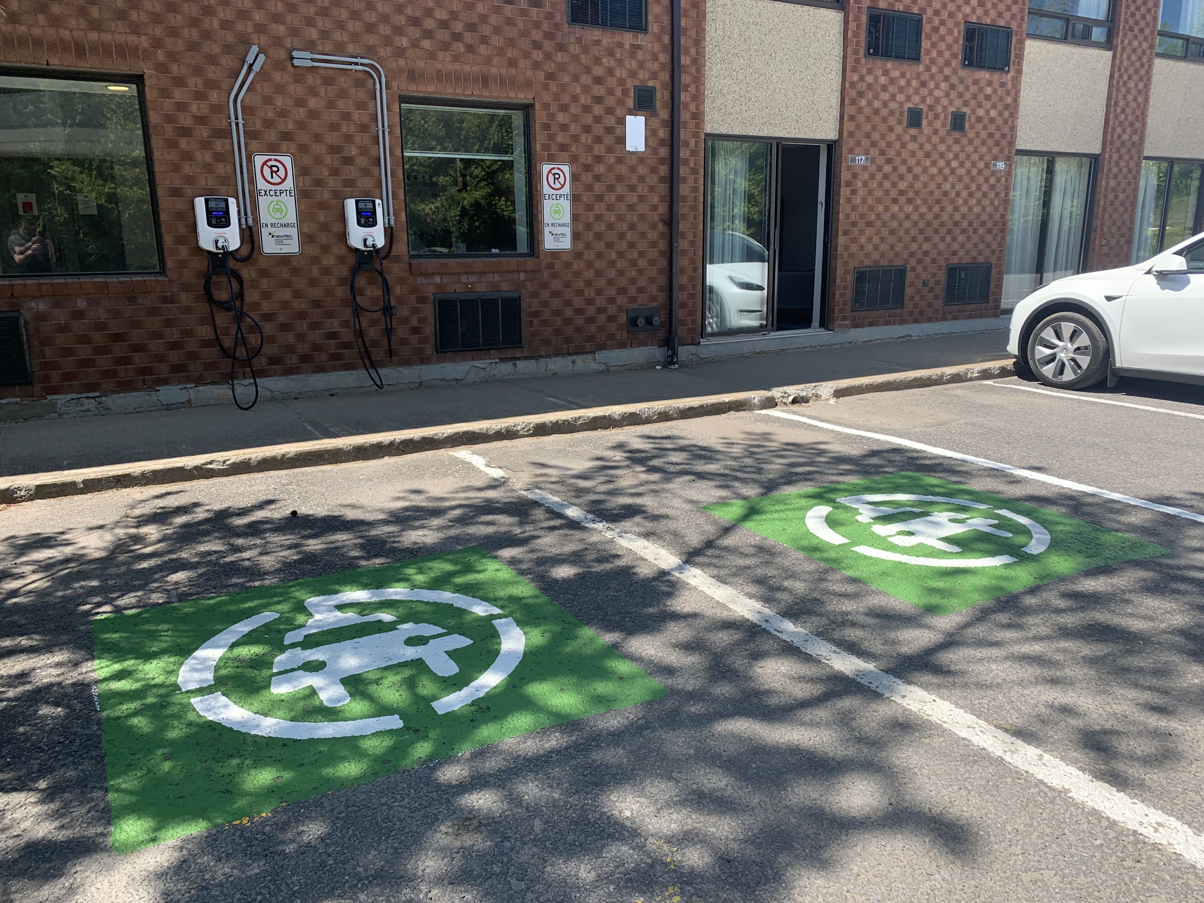 electric vehicle-charging station