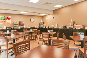 Free daily full breakfast