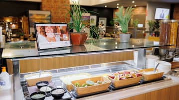 Daily buffet breakfast (AUD 35 per person)