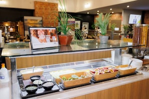Daily buffet breakfast (AUD 35 per person)