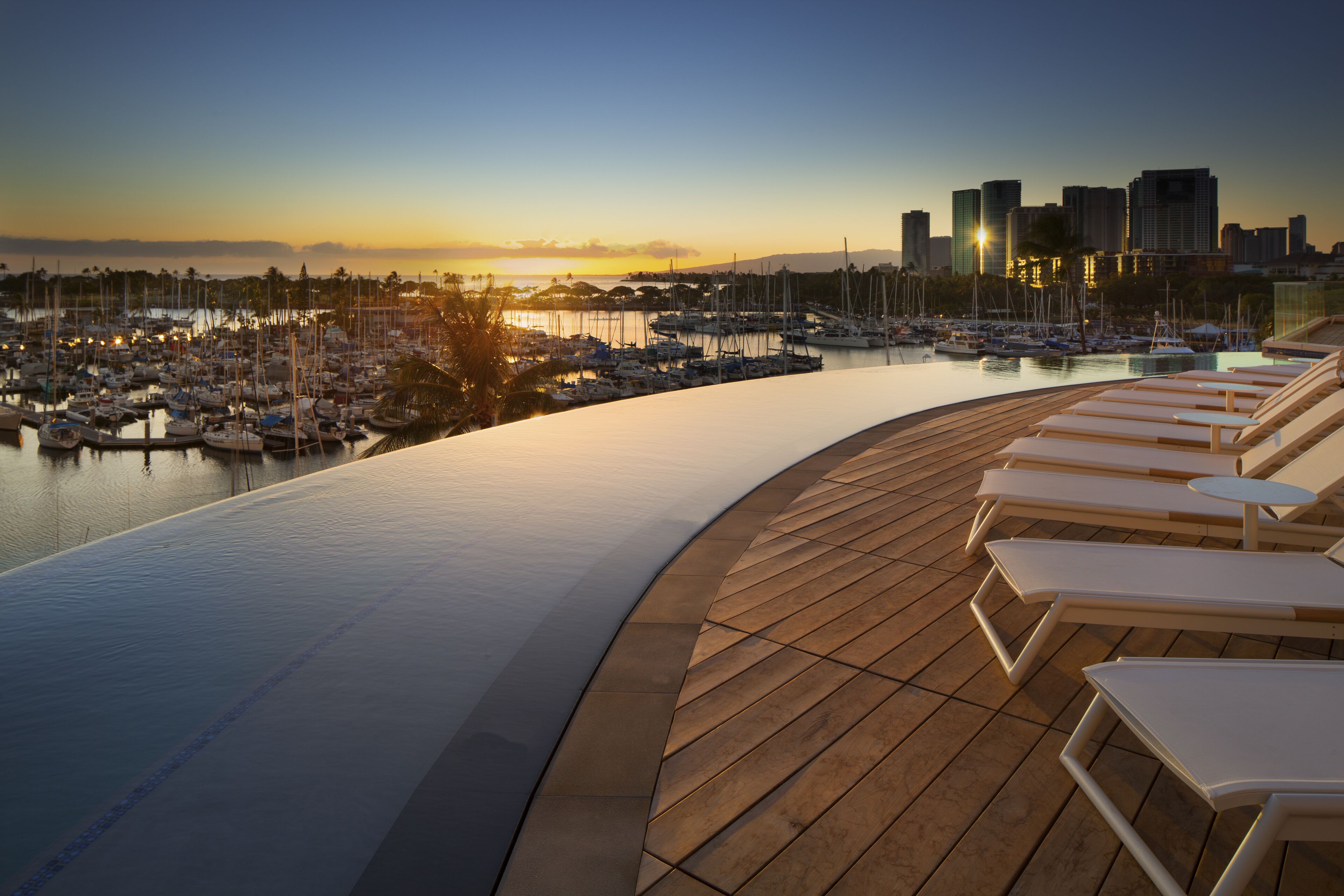 2 outdoor pools, pool cabanas (surcharge), pool loungers