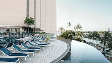 2 outdoor pools, open 7:00 AM to 10:00 PM, cabanas (surcharge)