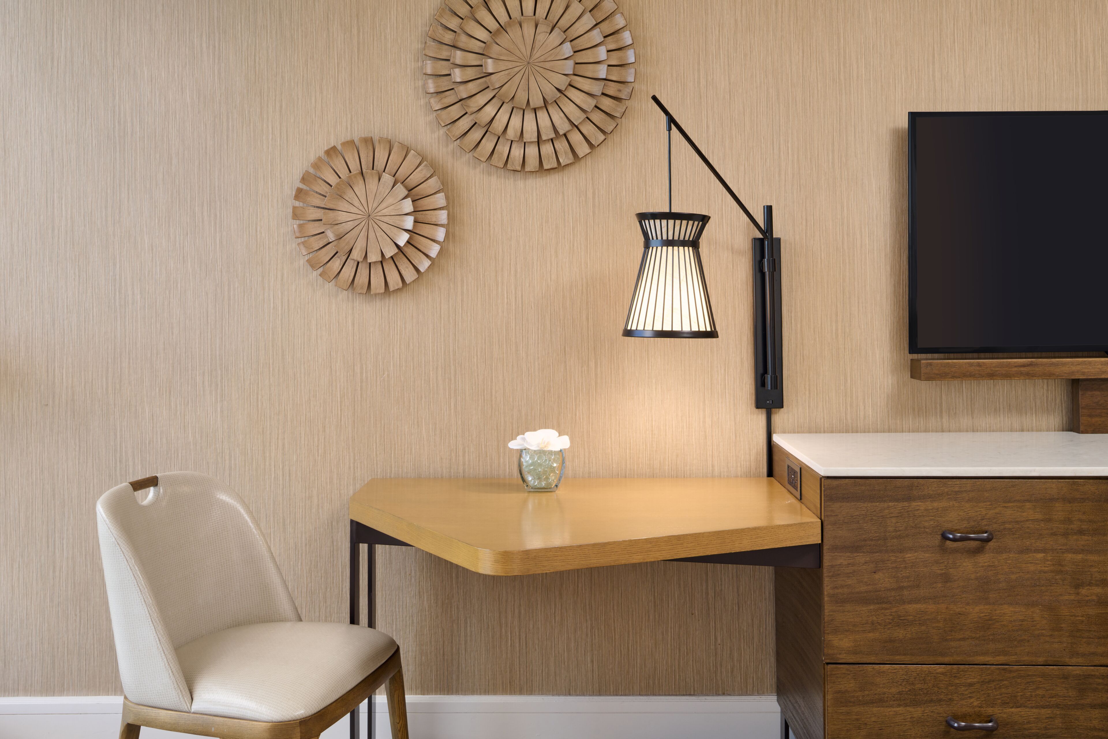 ocean view 2 queen beds | 1 bedroom, hypo-allergenic bedding, in-room safe, desk