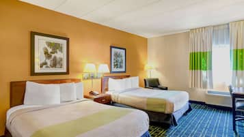 In-room safe, desk, laptop workspace, blackout drapes
