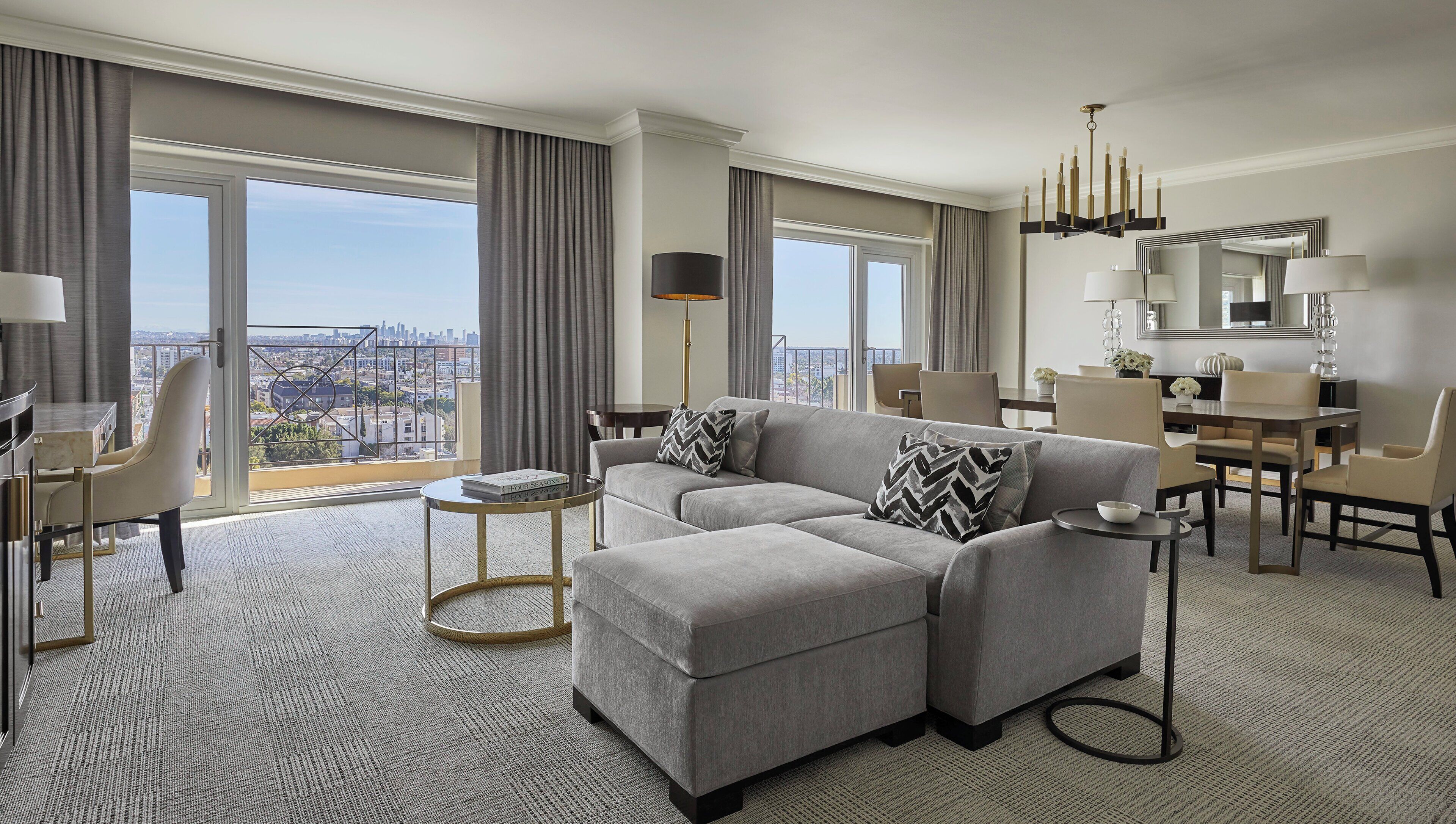 Premium bedding, down comforters, minibar, in-room safe