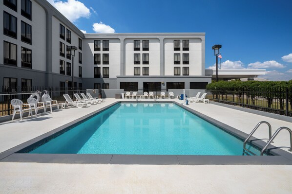 Alberca al aire libre 