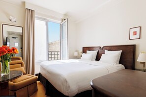 Classic Room | Premium bedding, memory foam beds, in-room safe, blackout drapes