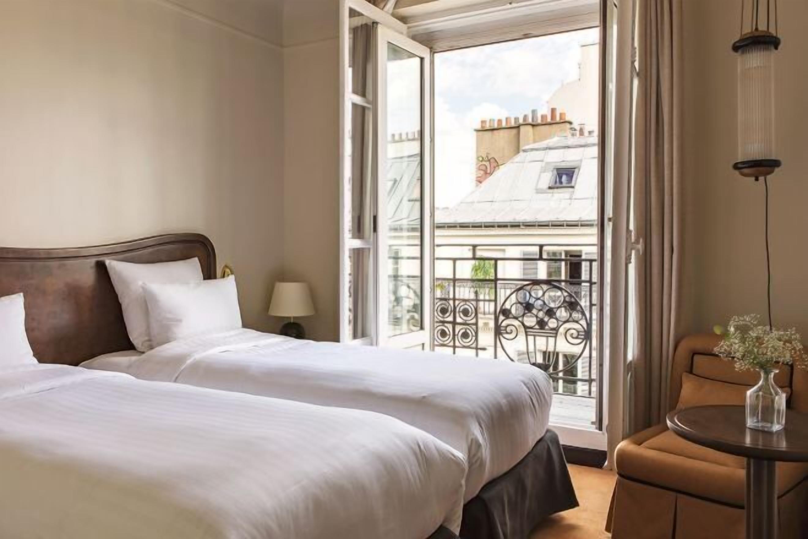 Premium bedding, memory-foam beds, minibar, in-room safe