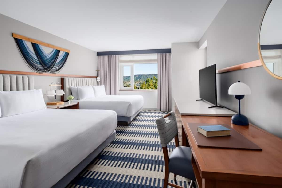 1 habitación y ropa de cama hipoalergénica