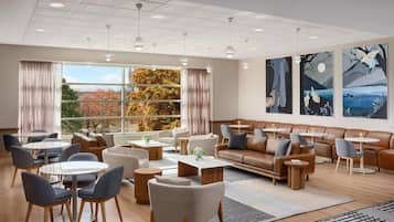 Sitteområde i lobbyen