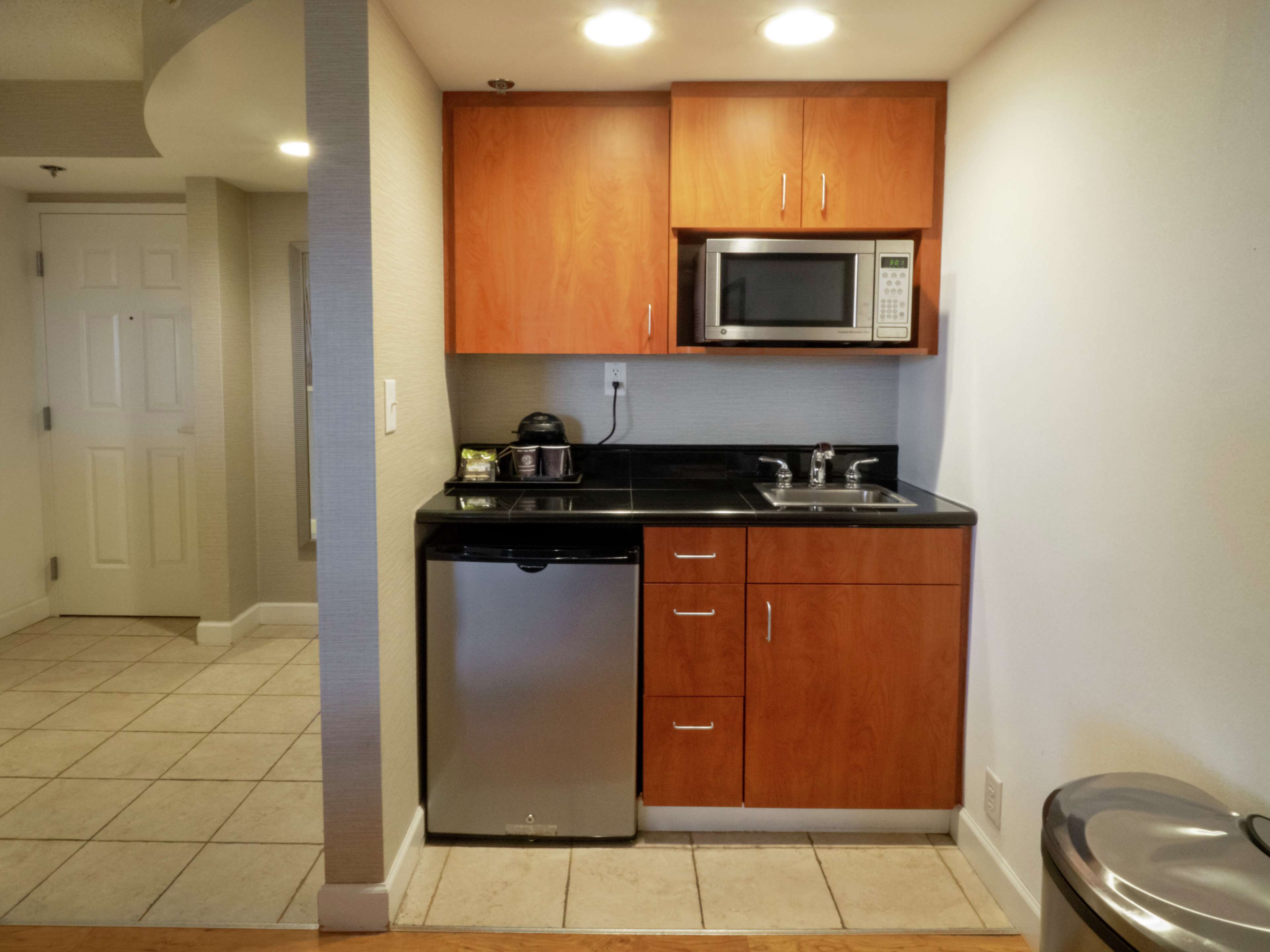 suite, 2 queen beds, kitchenette | premium bedding, desk, blackout curtains, iron/ironing board