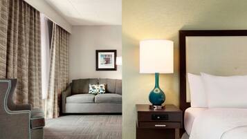 Suite, 1 King Bed, Non Smoking (Mini Suite) | Hypo-allergenic bedding, pillowtop beds, in-room safe, desk