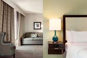 Suite, 1 King Bed, Non Smoking (Mini Suite) | Hypo-allergenic bedding, pillowtop beds, in-room safe, desk - Hampton Inn Reading/Wyomissing (Wyomissing)
