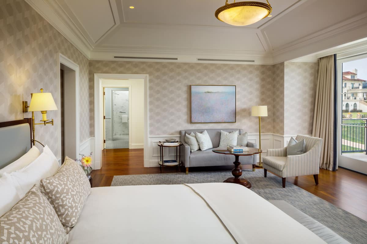 Premium bedding, down duvets, memory-foam beds, free minibar items