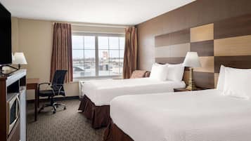 Habitación, 2 camas matrimoniales, para no fumadores | Caja de seguridad en la habitación y decoración personalizada