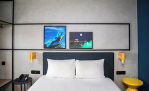Room, 1 Double Bed | Premium bedding, down comforters, desk, laptop workspace