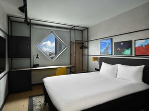 Room, 1 Double Bed | Premium bedding, down comforters, desk, laptop workspace - ibis Styles Abidjan Marcory (Abidjan)