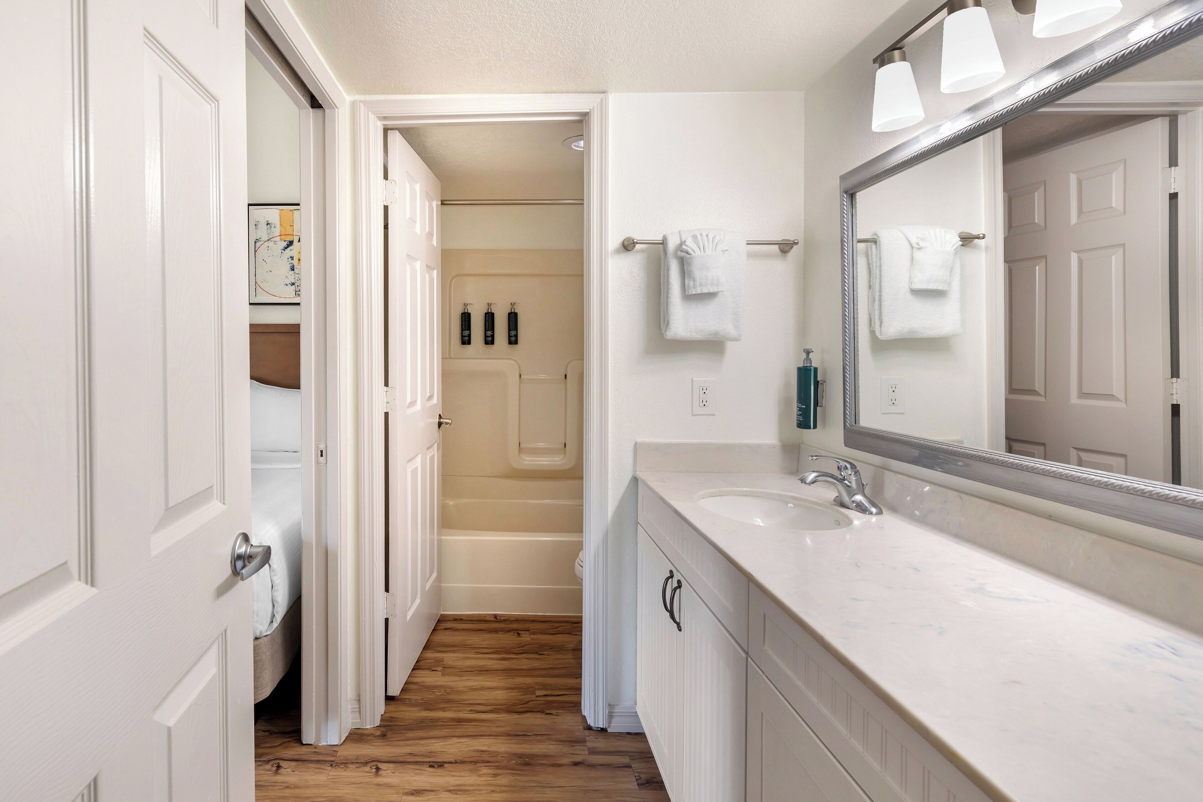 condo, 2 bedrooms, kitchen | bathroom | separate bathtub and shower, eco-friendly toiletries, hair dryer, towels