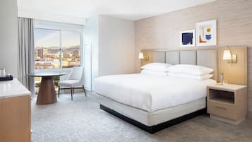 Suite, 1 King Bed, Balcony, City View | 1 bedroom, premium bedding, in-room safe, desk