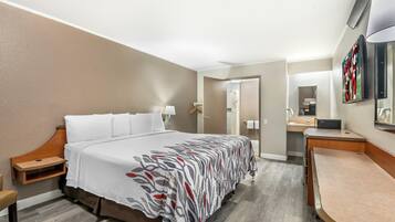 Chambre Deluxe, 1 très grand lit, accessible aux personnes à mobilité réduite (Smoke Free)