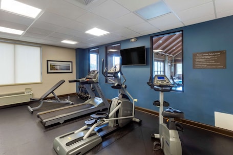 Sala de fitness. Comfort Inn Hammond I-94
