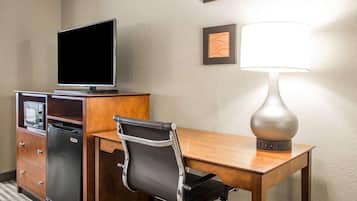 Pillowtop beds, desk, iron/ironing board, rollaway beds