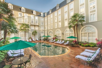Pool amenities at Bourbon Orleans Hotel