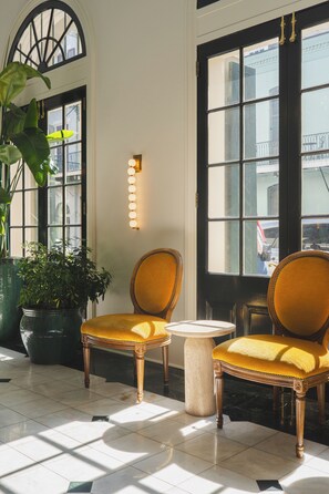 Lobby sitting area
