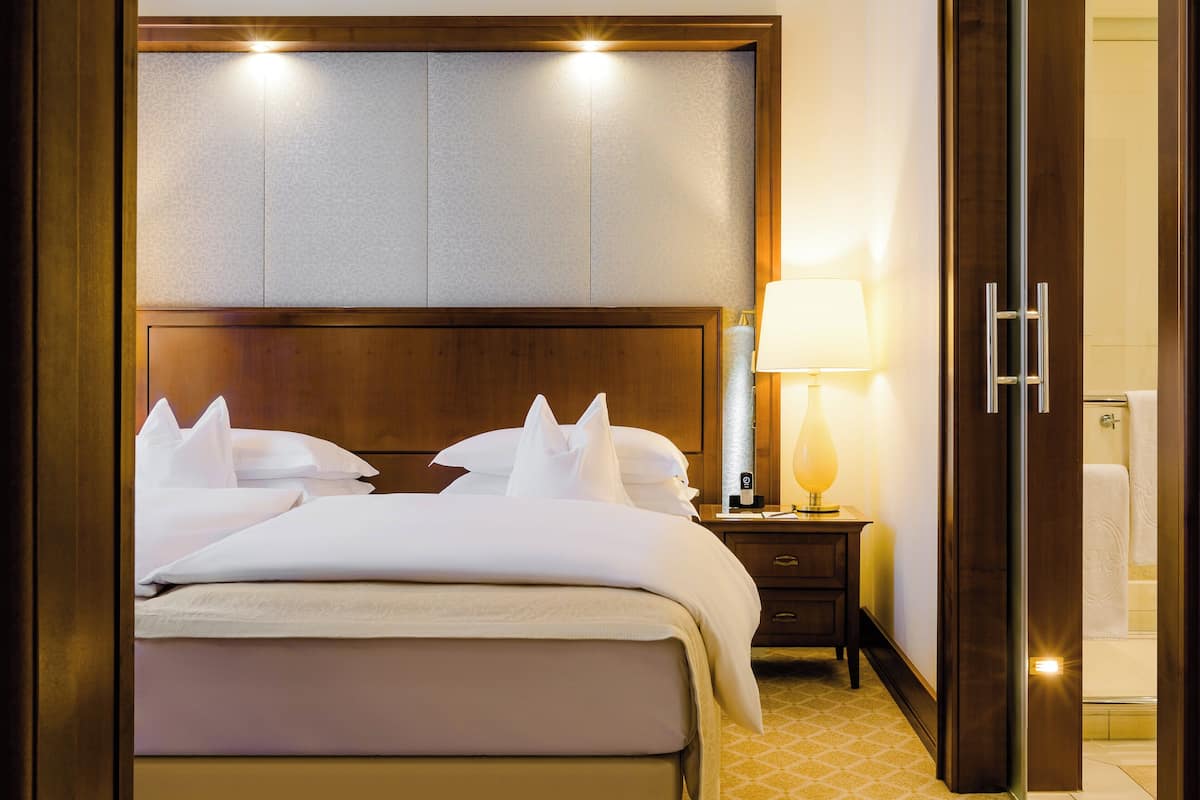 1 habitación y ropa de cama de alta calidad