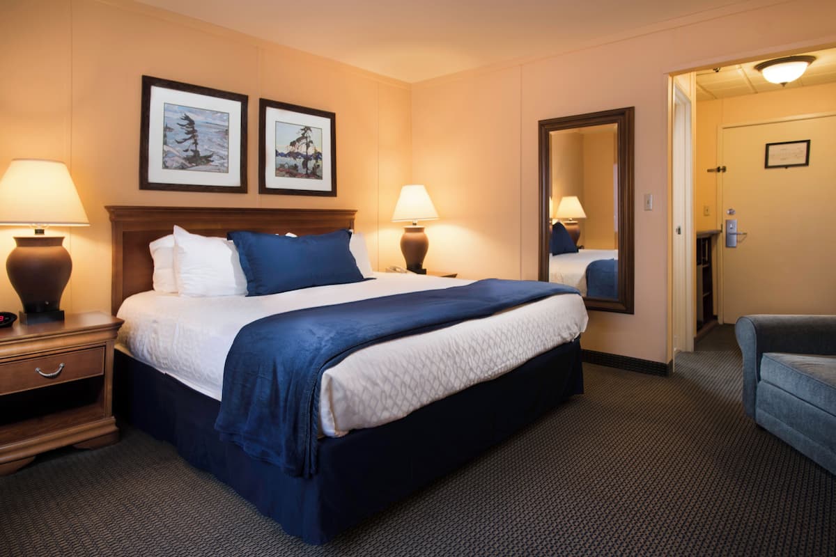 standard room, 1 king bed | premium bedding, pillow-top beds, in-room safe, desk