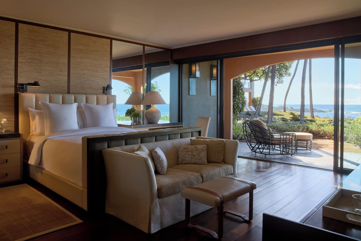 Suite, Meerseite (Ohana, Prime) | Hochwertige Bettwaren, Daunenbettdecken, Zimmersafe, Schreibtisch