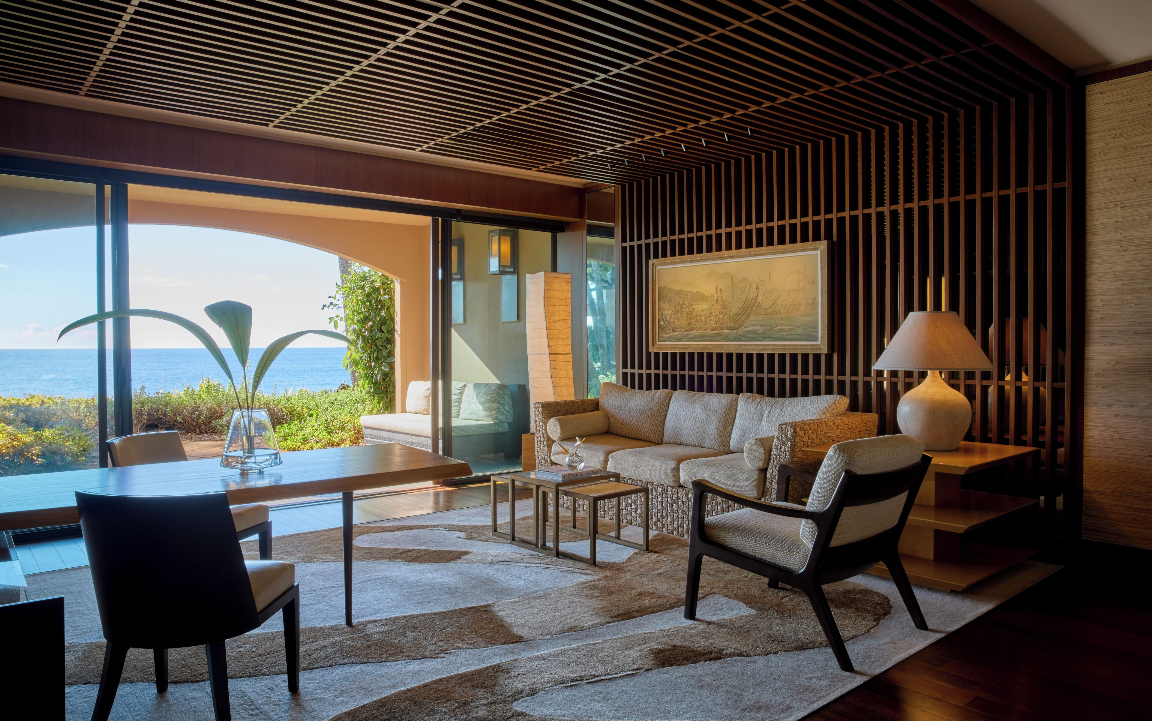 75-inch LED TV with cable channels, TV, DVD player