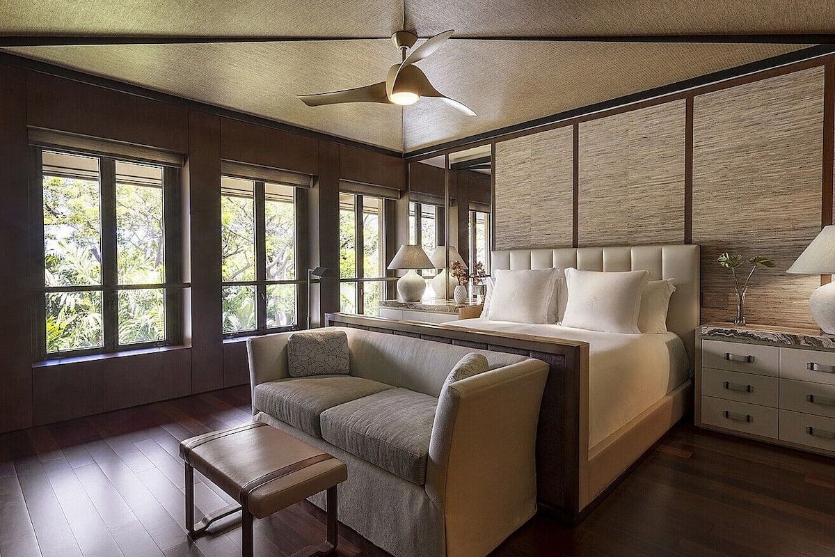 Suíte, 1 quarto (Palawai) | Roupas de cama premium, edredons de pluma, cofres nos quartos