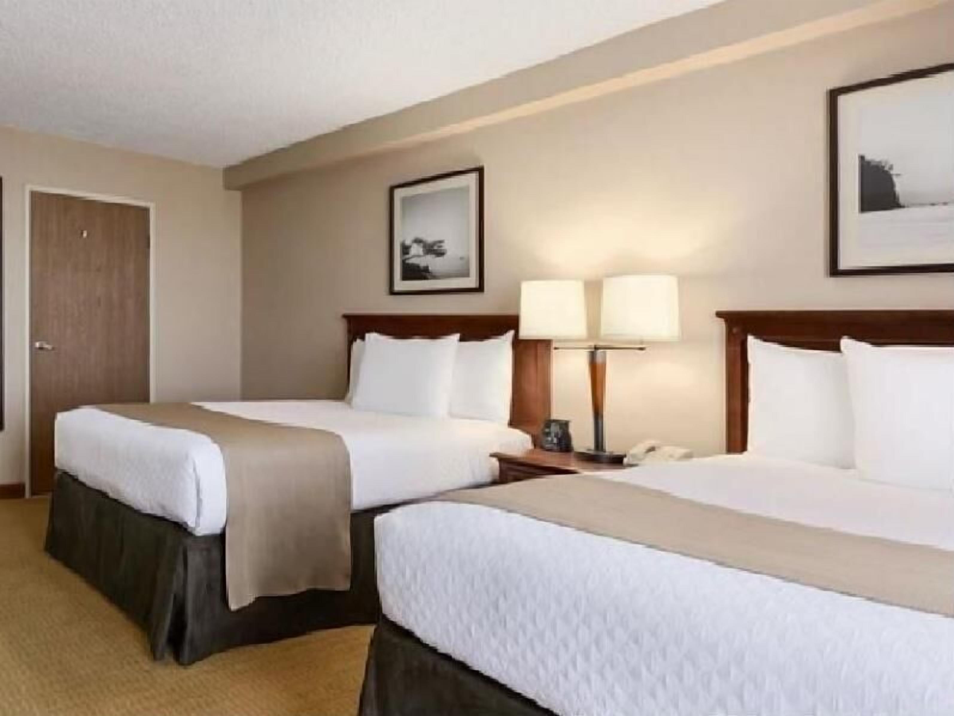 Premium bedding, down comforters, pillowtop beds, in-room safe