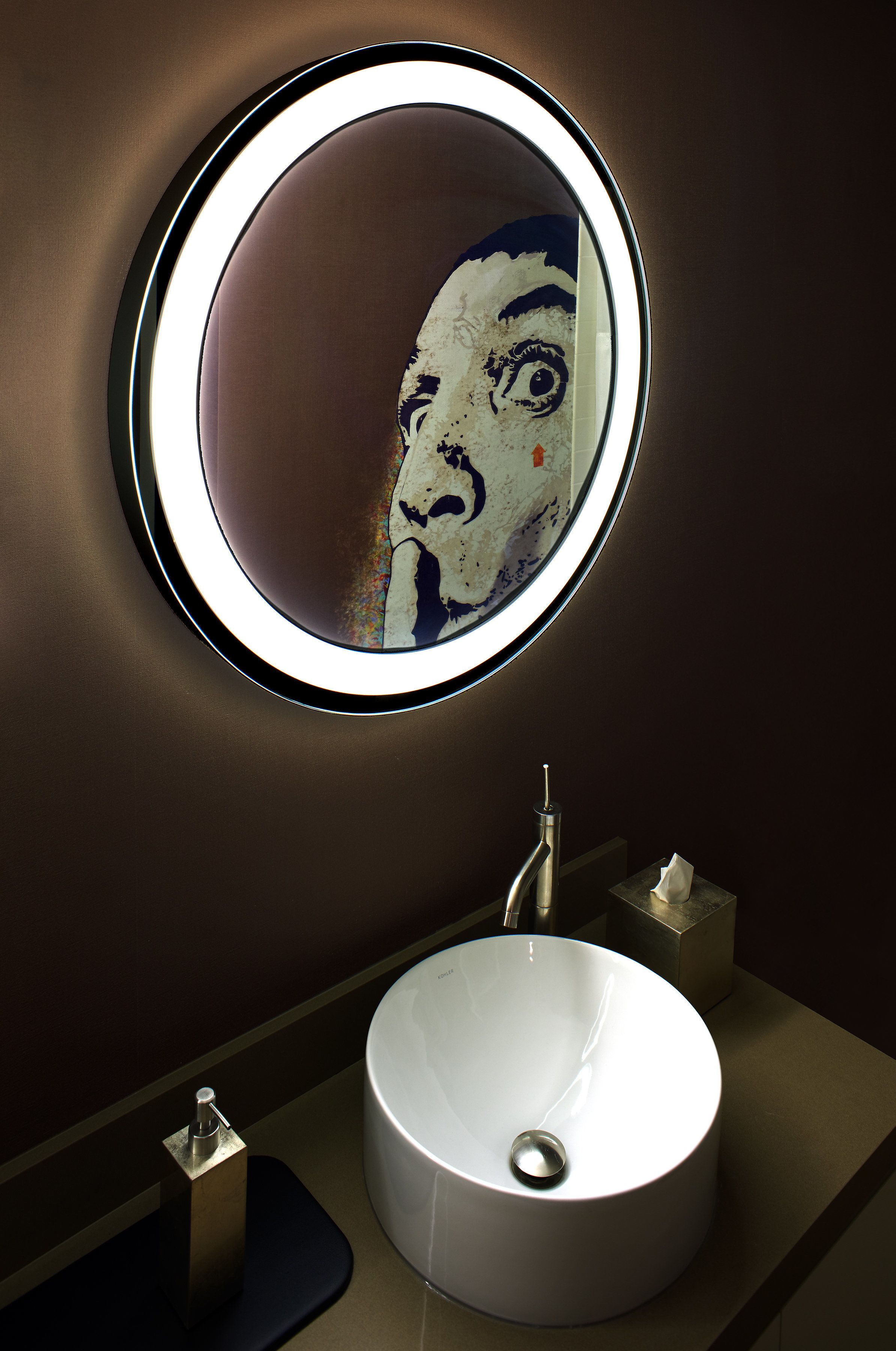 combined shower/bathtub, designer toiletries, hair dryer, bathrobes