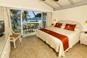 Beachfront Cabana | Blackout drapes, iron/ironing board, free cribs/infant beds, free WiFi