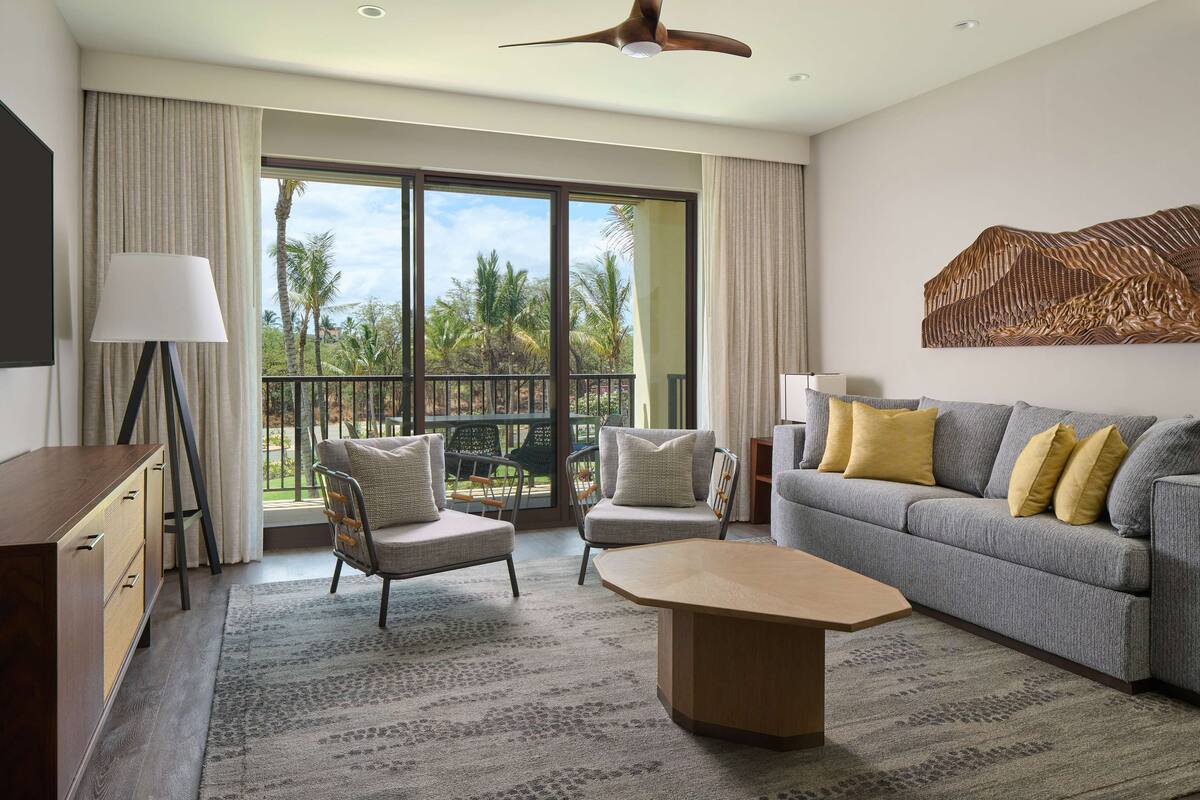 ห้องพัก, 2 ห้องนอน, วิวรีสอร์ท | วิวจากห้องพัก