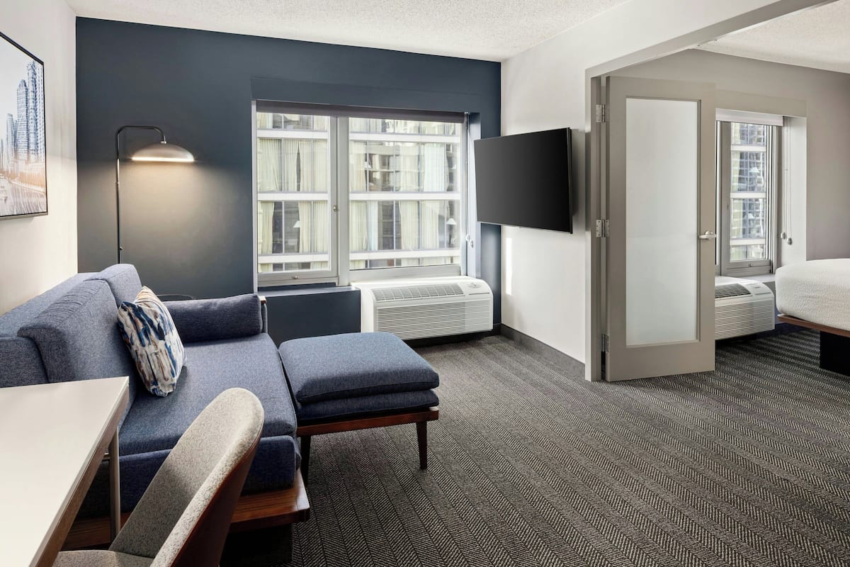 Suite, 1 Bedroom, Non Smoking | 1 bedroom, pillowtop beds, desk, laptop workspace