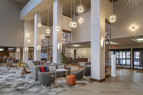 Sala de estar en el lobby