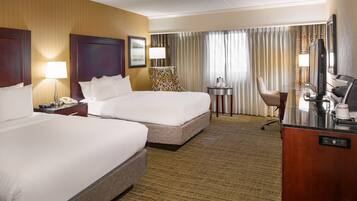 Pillowtop beds, in-room safe, desk, laptop workspace